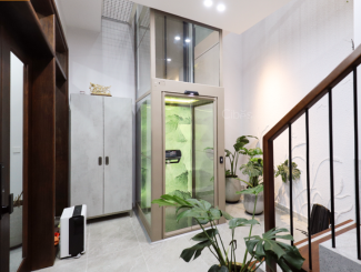 Phường Ngọc Hà, Hà Nội - Thang máy gia đình 5 tầng cho nhà xây mới